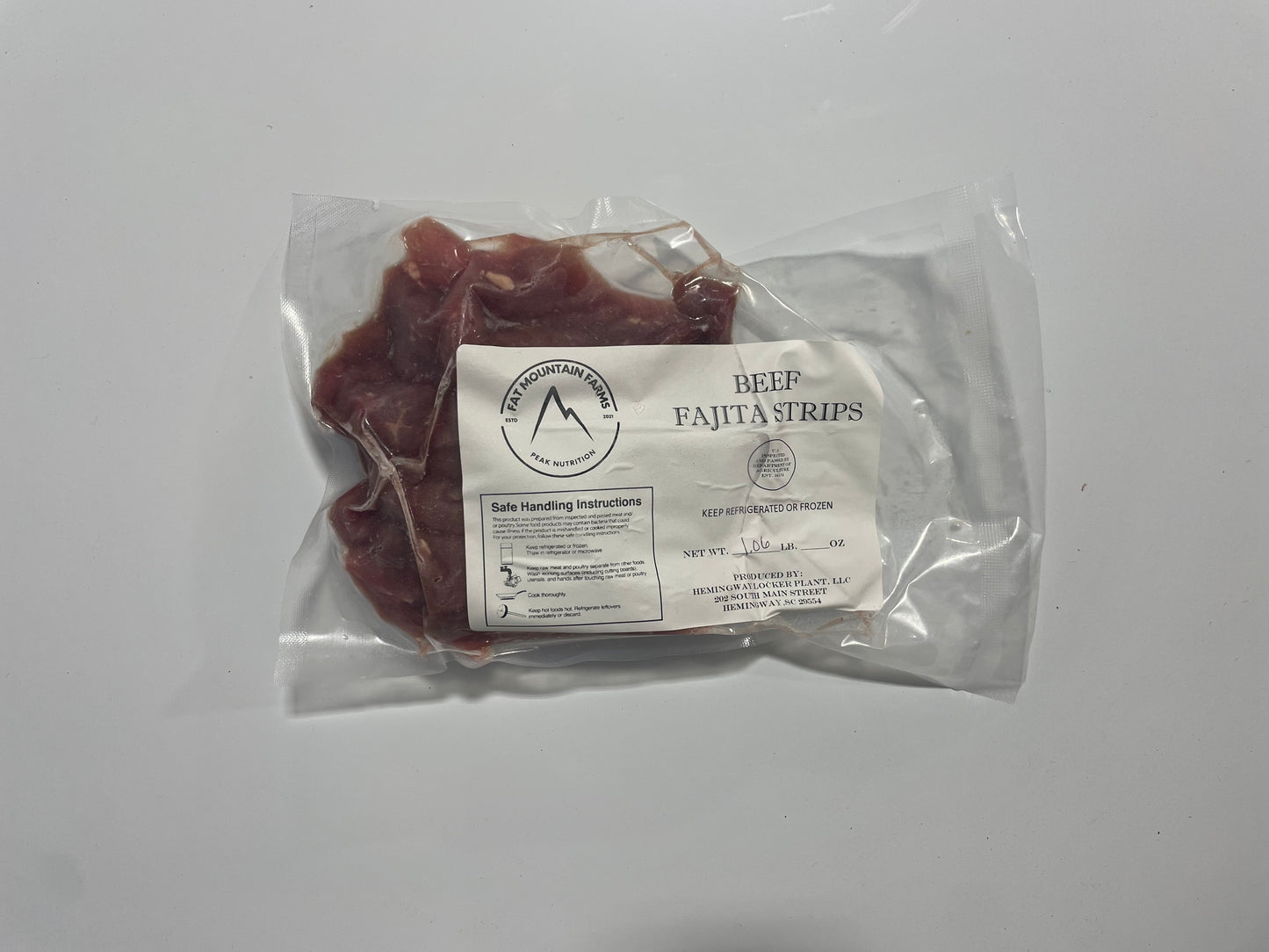 Grass-Fed Fajita Strips