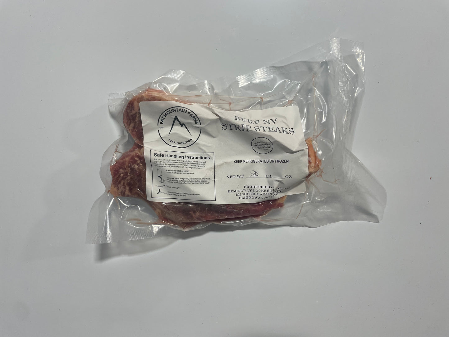 Grass-Fed New York Strip