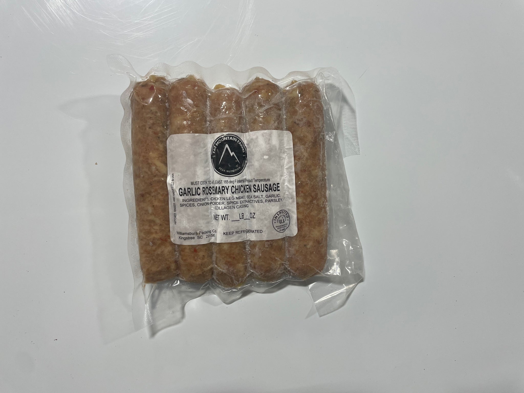 Pasture-Raised Chicken Sausage Links