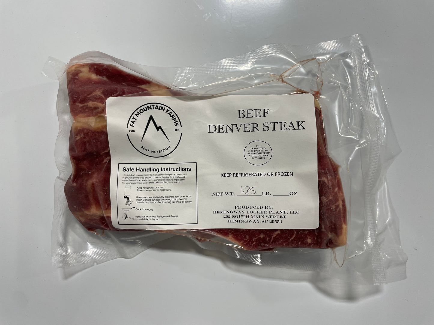 Grass-Fed Denver Steak