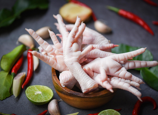 Pasture-Raised Chicken Feet