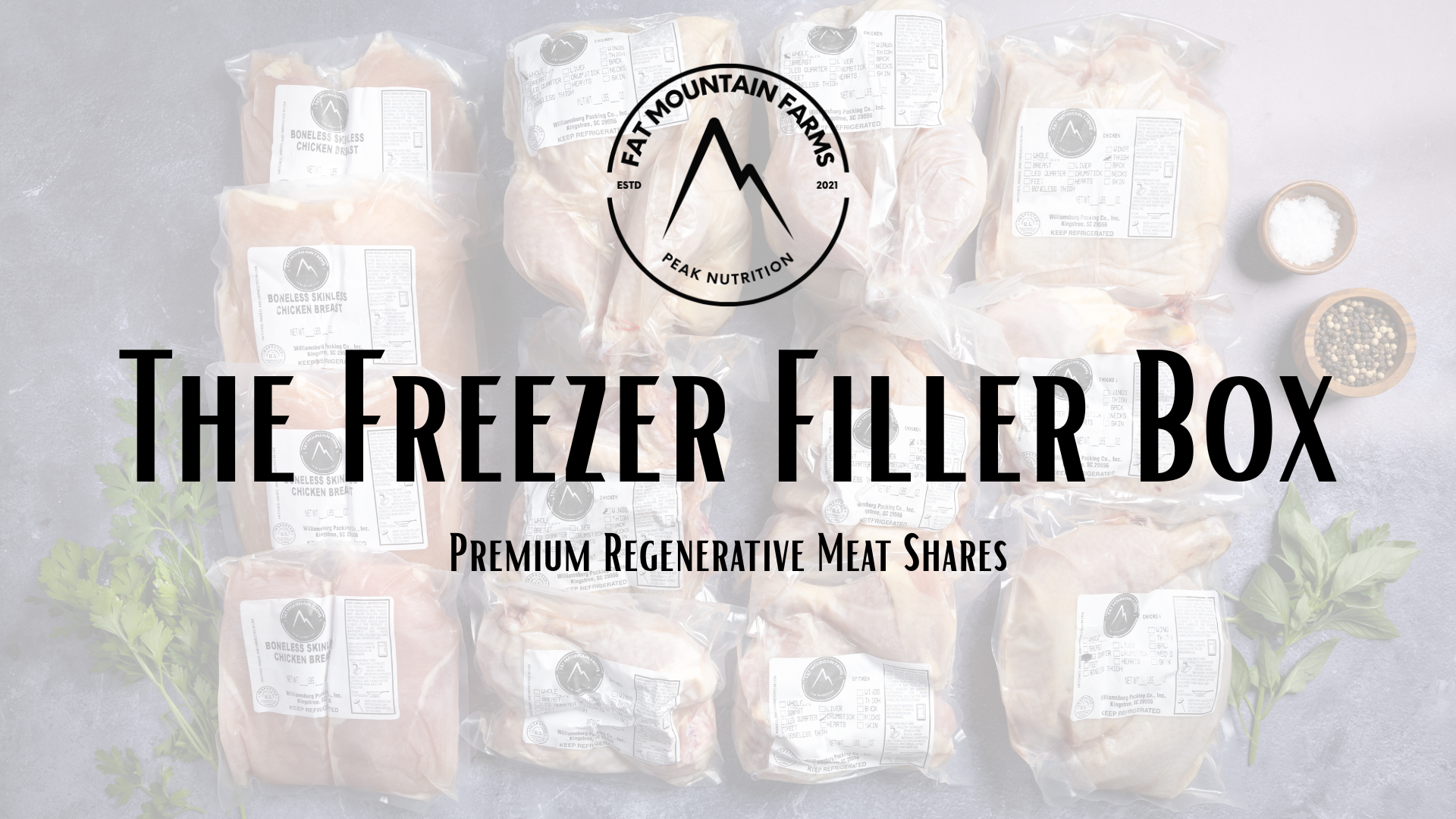 The Freezer Filler Box – Fat Mountain Farms